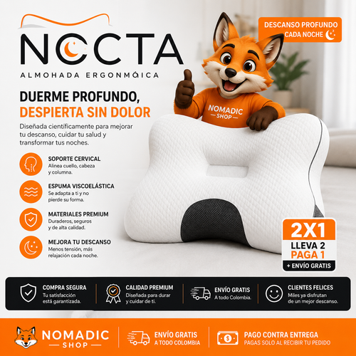 Nocta Almohada Ergonómica™